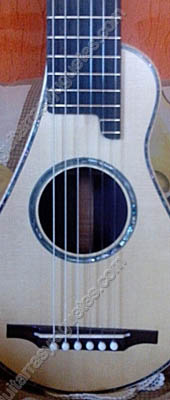 Guitarra de Viajero palo de rosa1